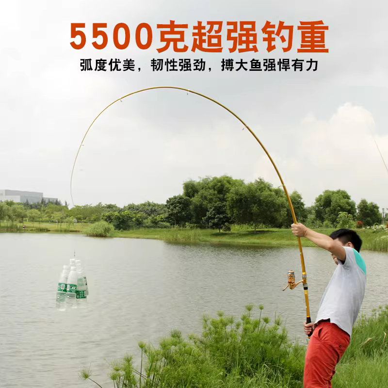 海竿套装抛竿鱼竿海杆甩竿海钓竿钓鱼竿超硬远投竿抛杆 图2