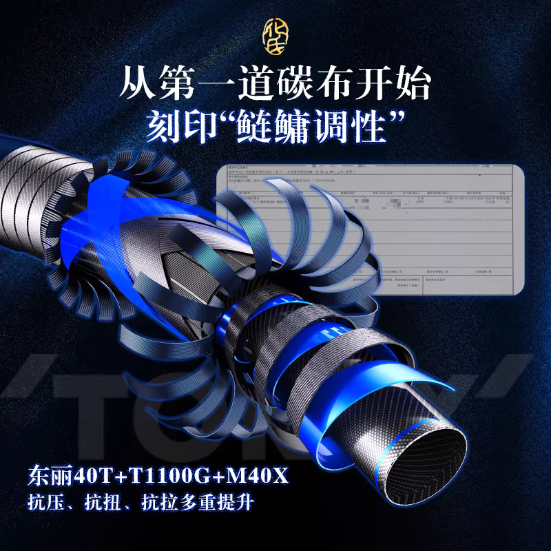 化氏飞鲨3S鲢鳙竿鱼竿手竿超轻超硬钓鱼竿轻量大物竿台钓竿钓鱼杆 图2